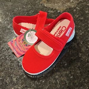 Cienta Red Mary Jane Kids Size 24 EU
